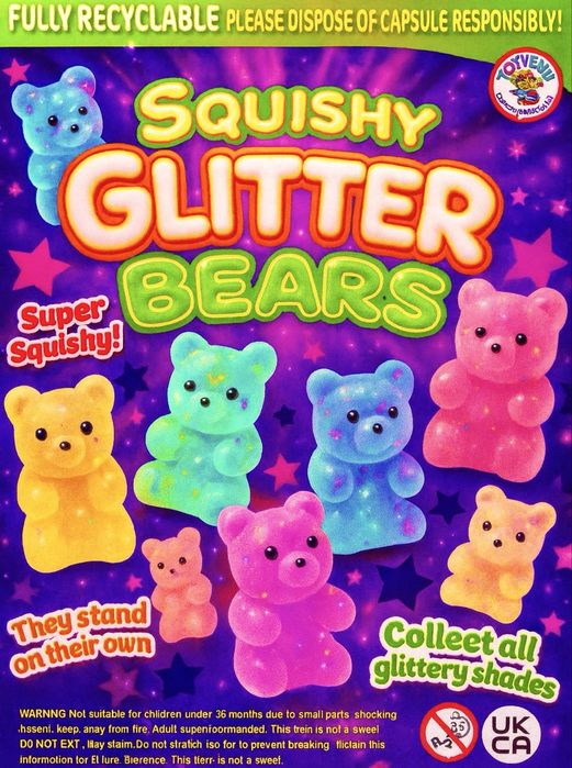 Капсули с играчка за вендинг машини за топчета