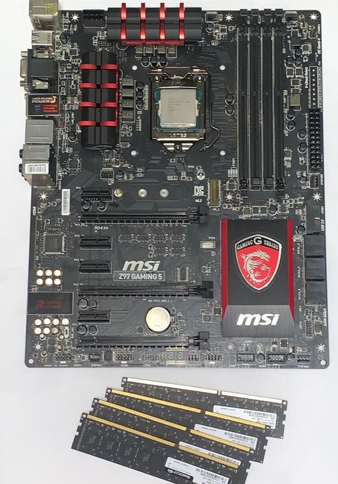 Kit Premium Gaming MSI Z97 Gaming 5 + Intel Xeon E3-1231 v3 + 32GB RAM