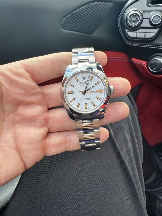 Rolex Milgauss Otel Dial Alb An 2008 Automat 40mm