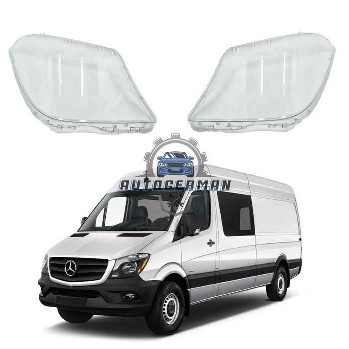 Капаци фарове Mercedes Sprinter (16-18) стъкло фар крушки Мерцедес Спринтер xenon