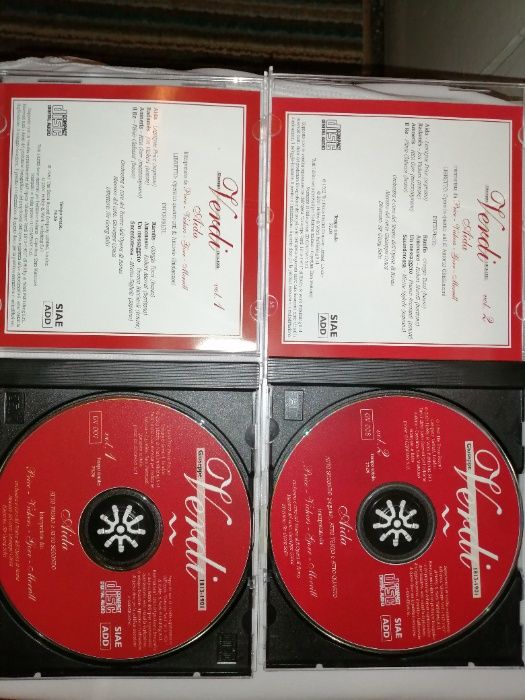 Двоен диск с операта "Аида" от Джузепе Верди /чисто нов комплект/