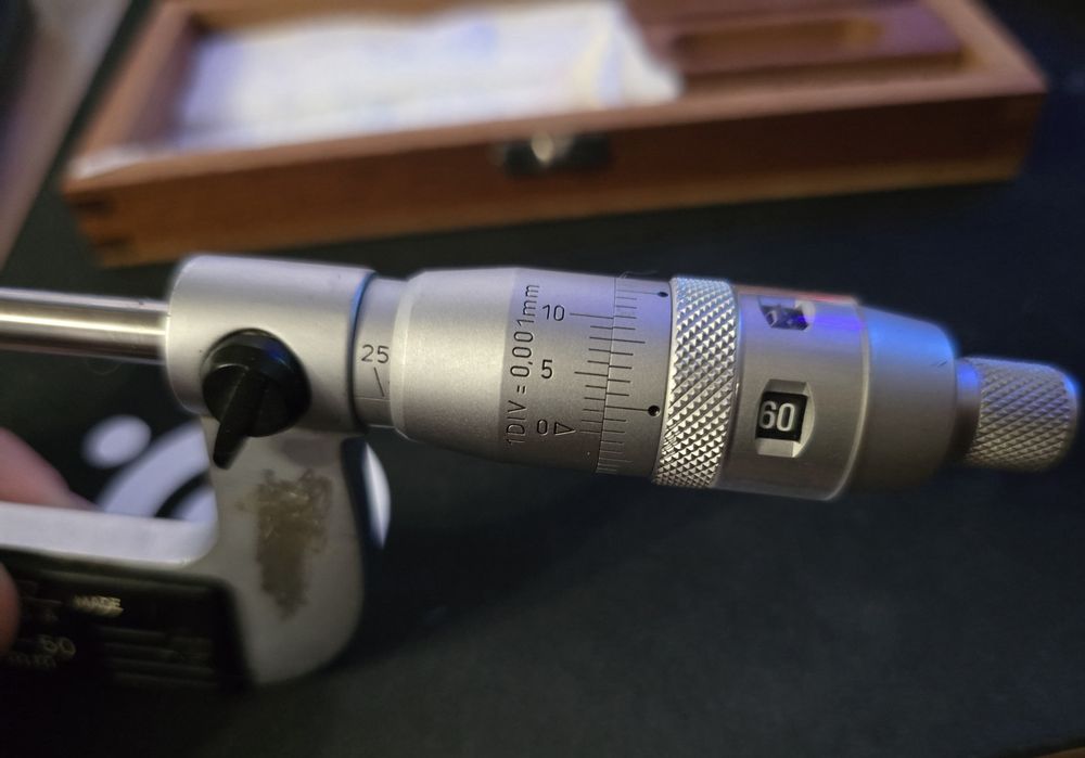 Микрометър TESA 25-50mm 0.001mm