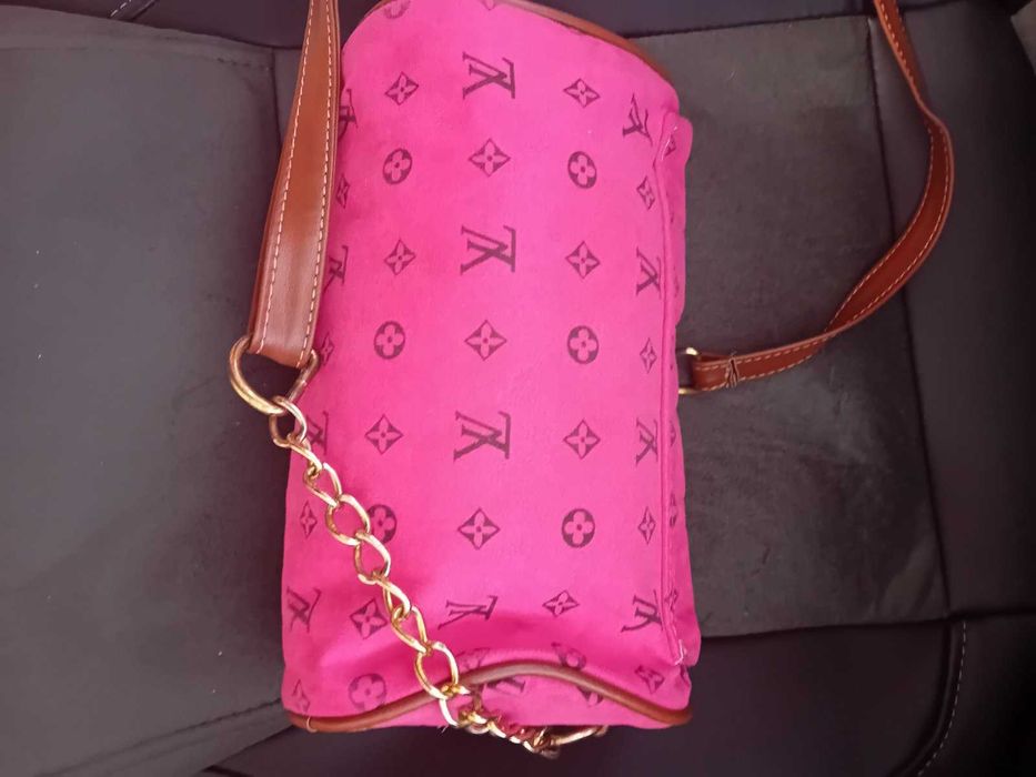 Louis Vuitton-розова чанта