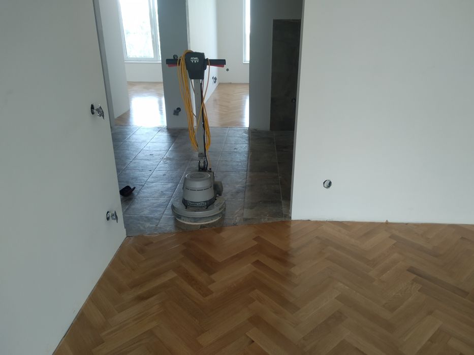 Циклене на паркет София