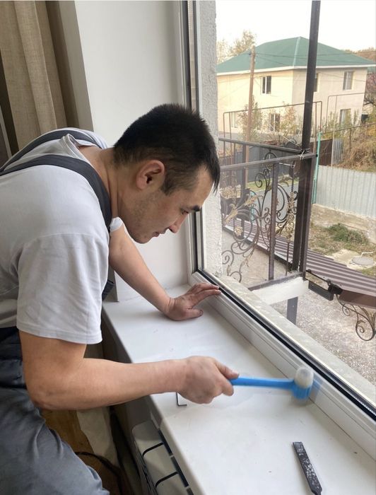 Ремонт окон и дверей Пластиковых Алматы