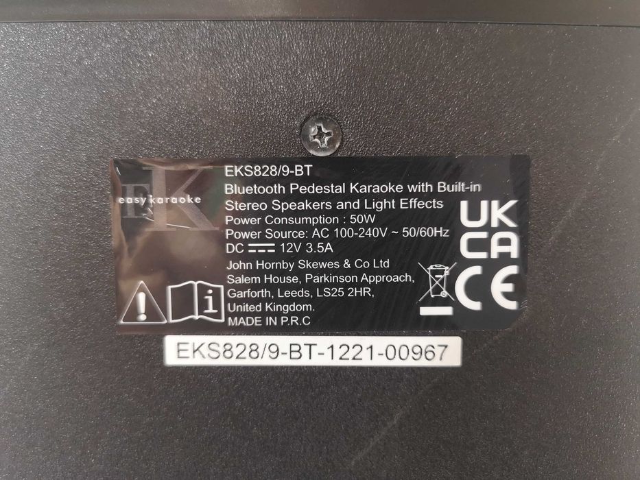 Караоке - Easy Karaoke EKS828BT Smart Bluetooth