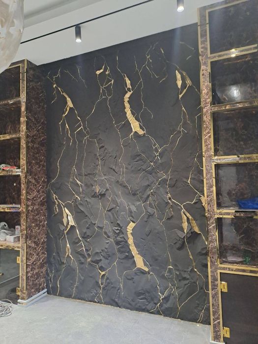 Гипсовый 3д панель скала | skala | 3d panel | 3д панелы | декор |decor