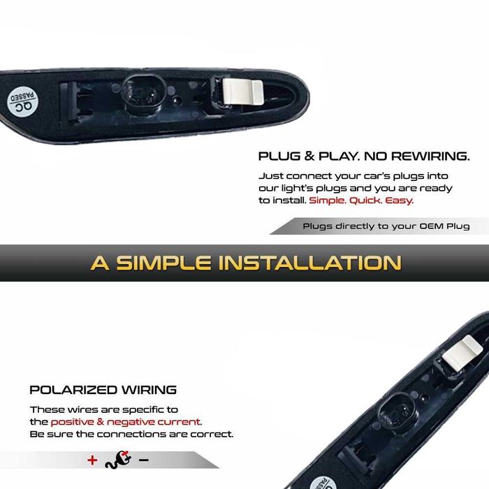 Диодни мигачи за калник BMW E90/E91/E92/E93/E87/X1 опушен бягащ мигач