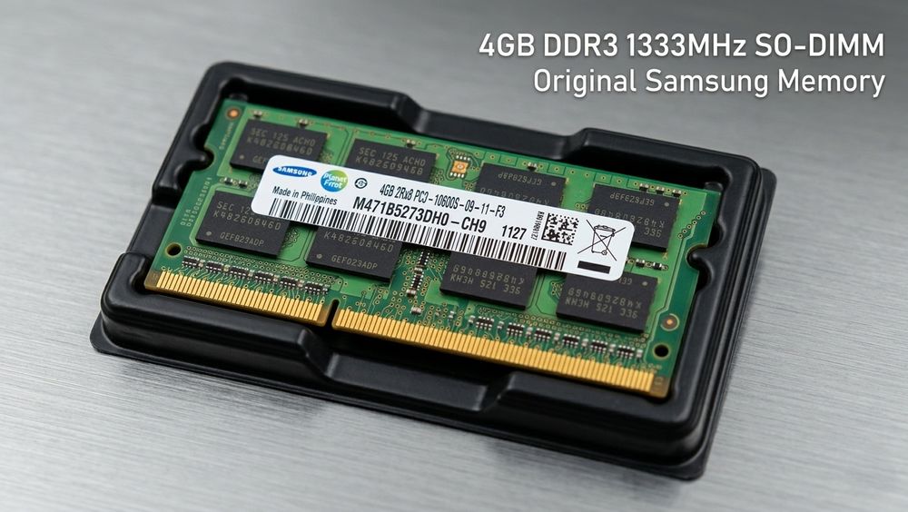 Оперативная память для ноутбука Samsung 4GB DDR3 1333MHz
