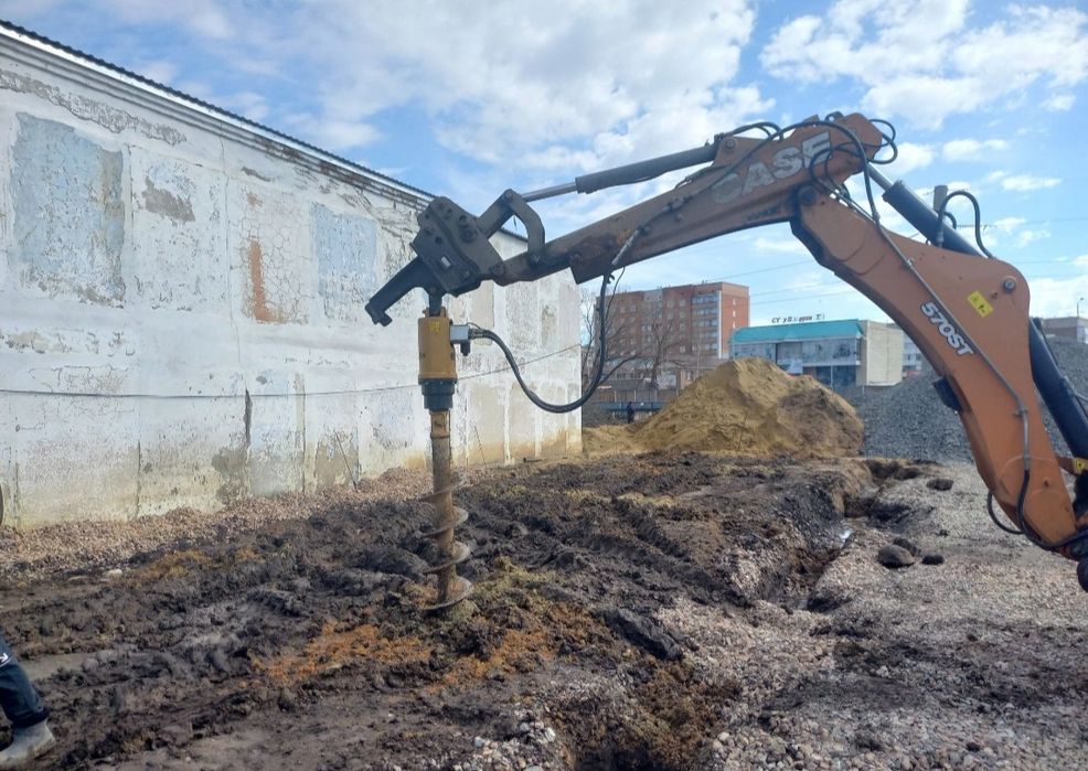 Услуги экскаватора погрузчика