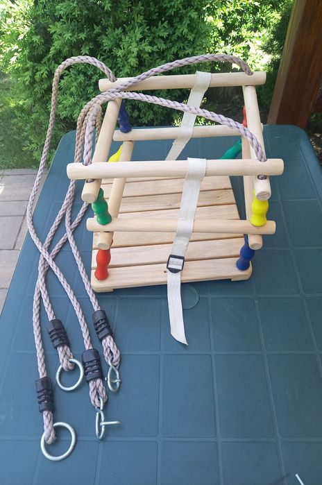 Leagan din lemn pt copii