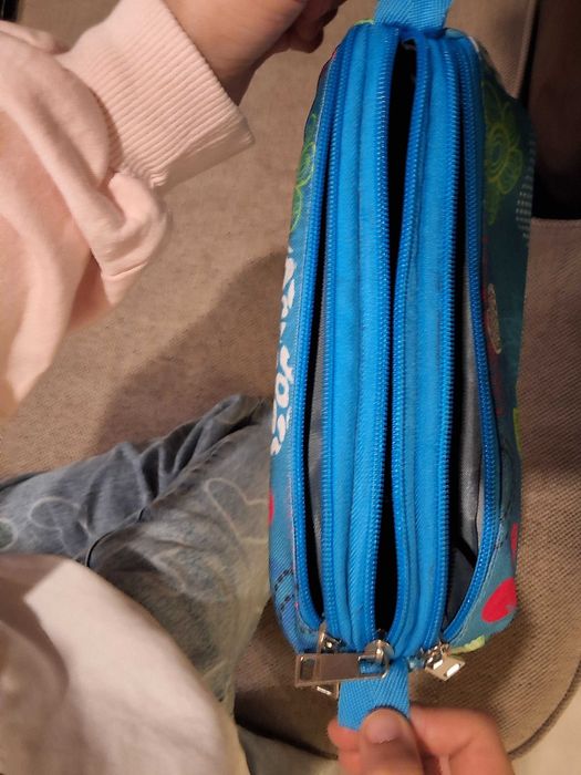 Син несесер за УЧИЛИЩЕ