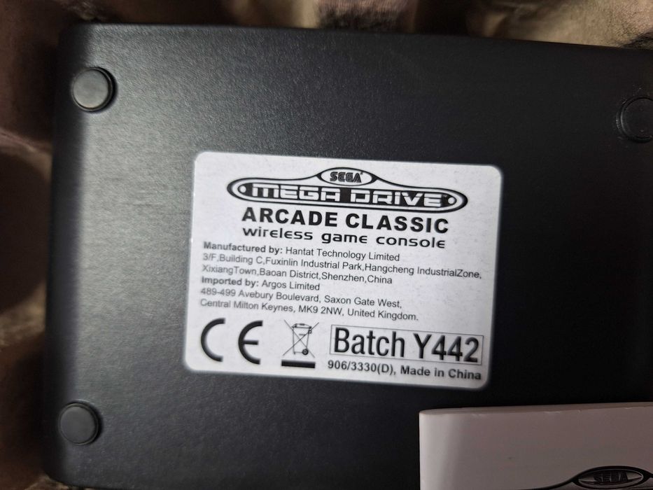 Console Sega Mega Drive Flashback HD, 80 Built-In Games, FB8280C