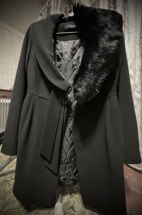 Драповое полу пальто