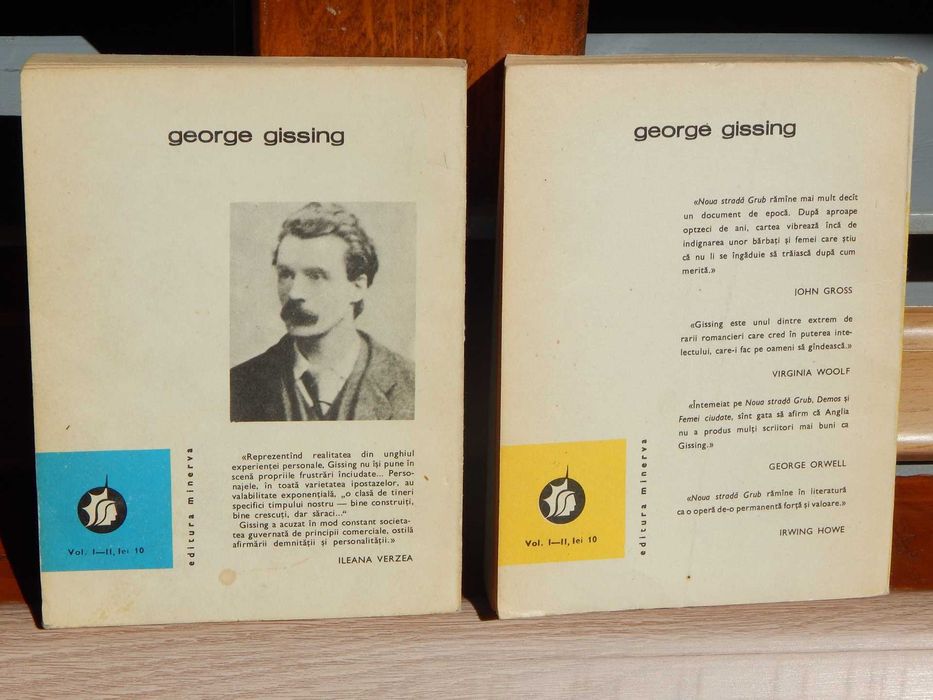 Noua strada Grub George Gissing set complet 2 volume 1978