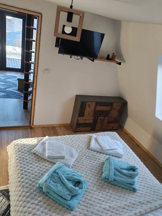 Cabana A frame in Mărișel cu jacuzzi și panorama. 250 Ron/pers