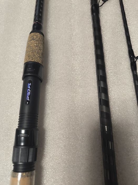 SET 2 Lansete Feeder FL FLX River 4.20M/100-250GR/3Seg