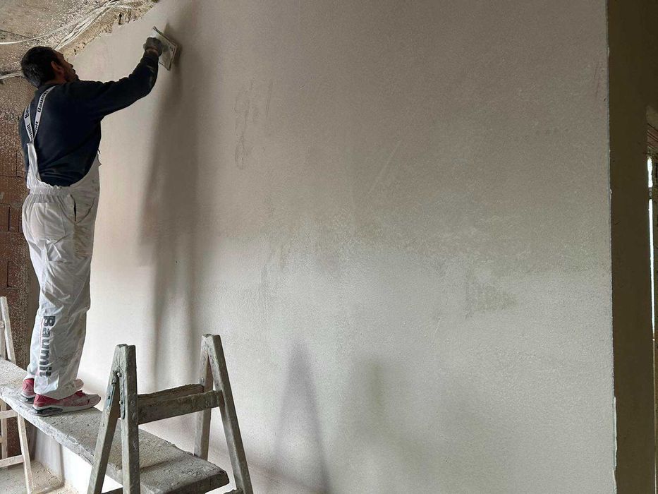 Машинни мазилки - турбозол,  (монофазна машина)