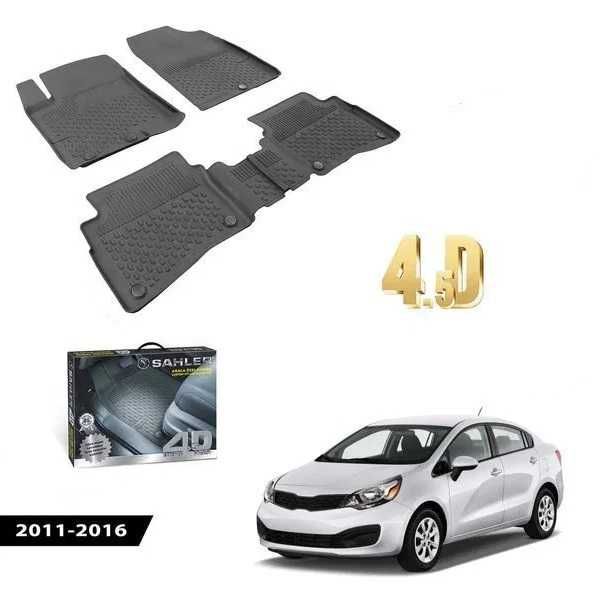 Стелки гумени за  КИА РИО 2012-2016 / KIA RIO 2012-2016 SAHLER