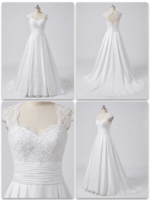 Продам элегантное свадебное платье