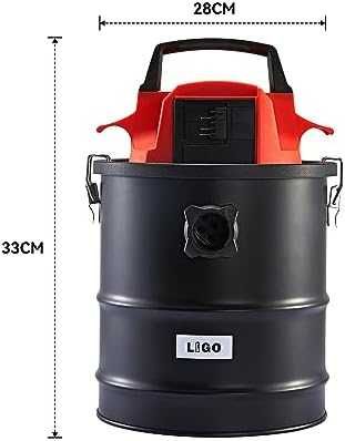 Нова Безжична прахосмукачка LIGO 20V за пепел BBQ Камини почистване