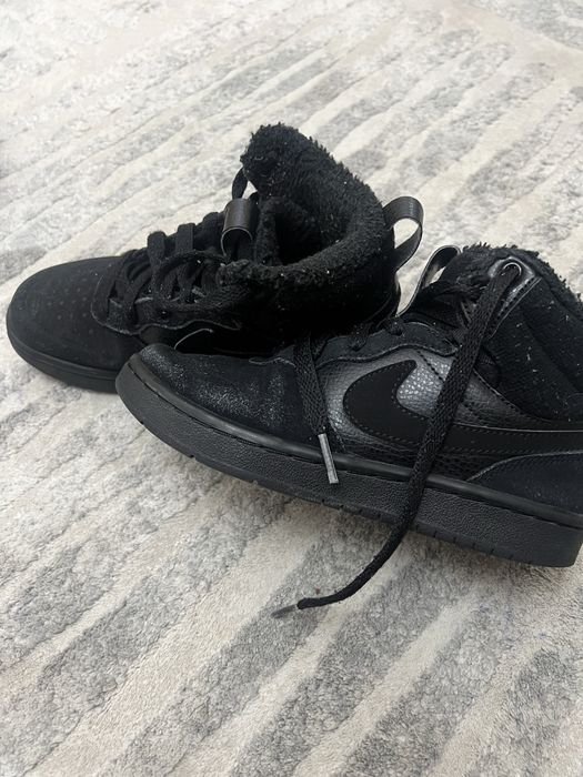 Nike детские кроссовки утепленные