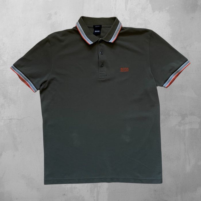 Hugo boss мъжка поло тениска с яка L