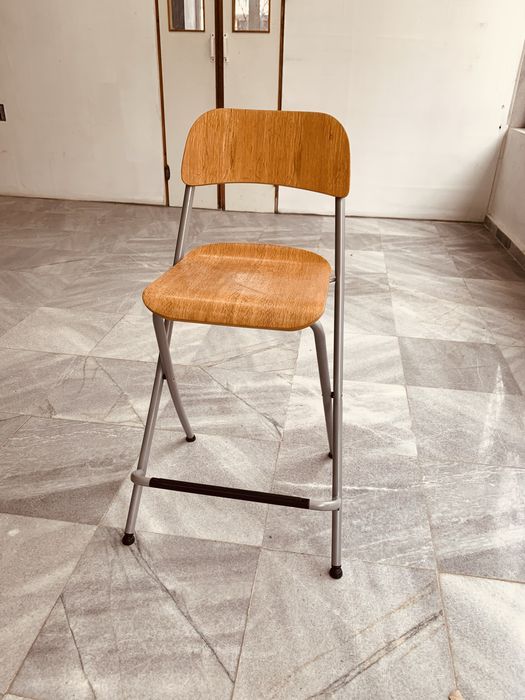 Скандинавски сгъваеми бар столове – 4 броя | Minimalist Nordic Design