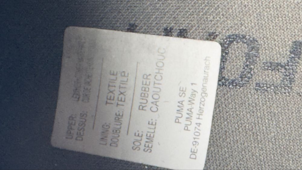 Puma мужские 42 р б/у