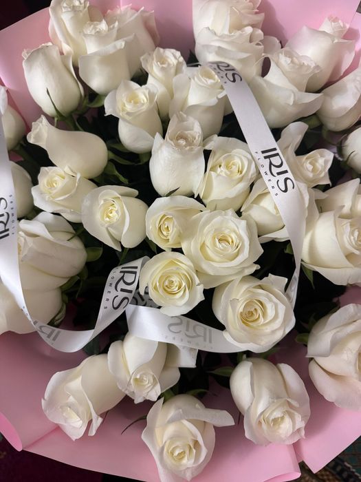 Цветы,свежие,белый роза