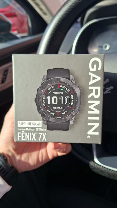 Продам мощный Garmin Fenix 7X Sapphire Solar Edition