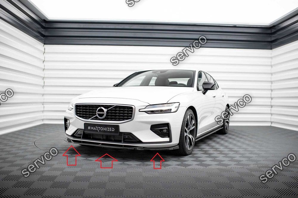 Prelungire bara fata Volvo S60 R-Design Mk3 2018- v2 - Maxton Design
