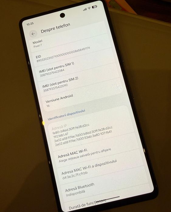 Google Pixel 7 128GB BLACK
