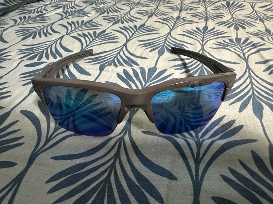 Ochelari de soare Oakley Thinlink Dark Grey / Sapphire Iridium (OO9316‑04)