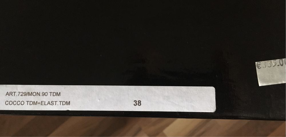 Cizme de piele CHON, marimea 38