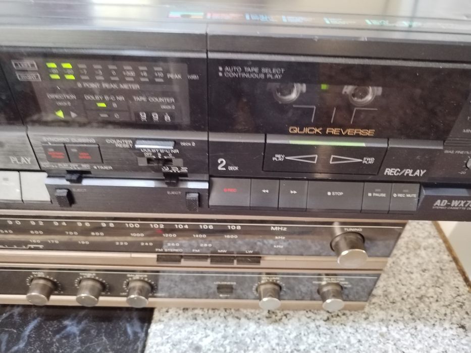 Dublu deck Aiwa AD-WX707 Hi-Fi