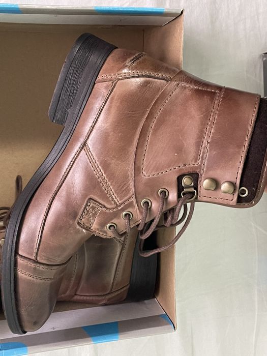 Ghete barbati Zara 40-41 Piele Deosebite Cizme Bocanci