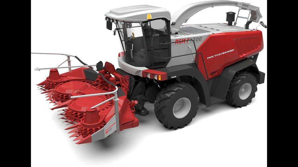 Янги F1300 Маккани силосга ўриш комбайни