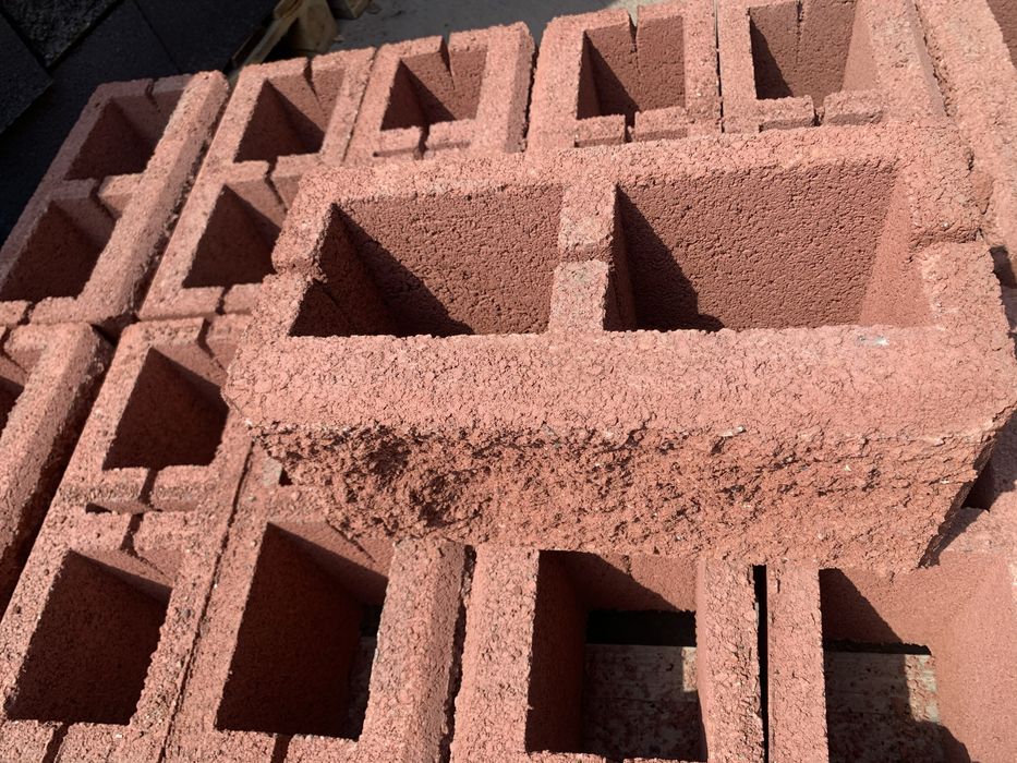 Рваные блоки, колонны, тумбы для забора