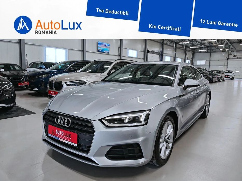 Audi A5 18.016 EURO + TVA deductibil/ Garantie pana la 3 Ani/ Istoric Service