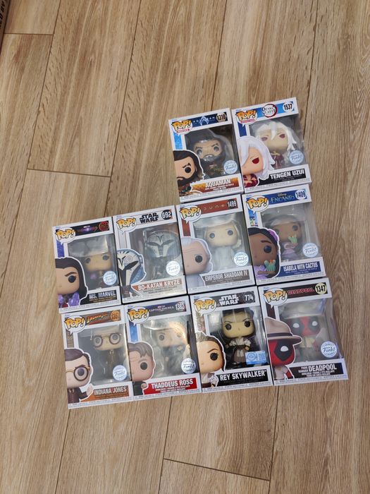 Funko pop anime, marvel, disney
