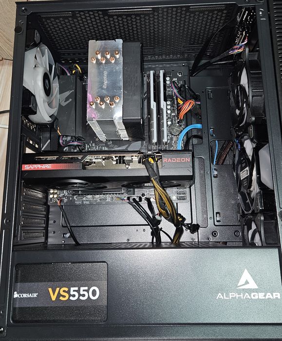 Pc gaming amd ryzen 5500/rx 7600