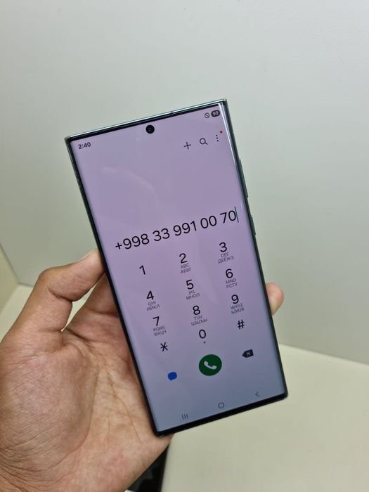 Samsung galaxy s22 ultra 5G 12/256gb holati 10/9