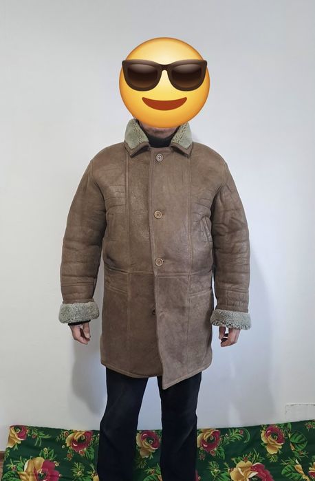 Турецской Мужской дубленка