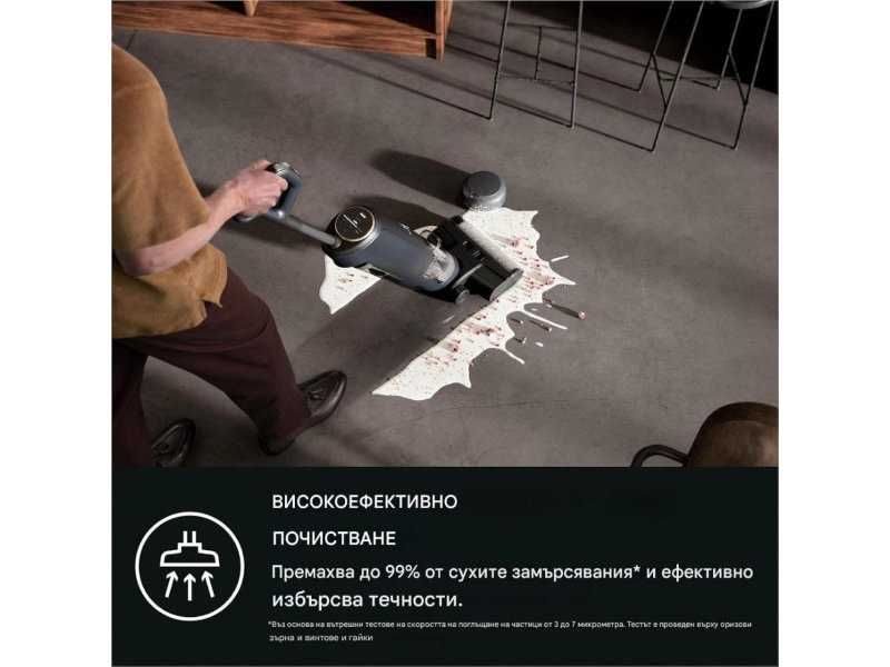 Вертикална Безкабелна Прахосмукачка за Сухо и Мокро Почистване AEG AW81U3DB