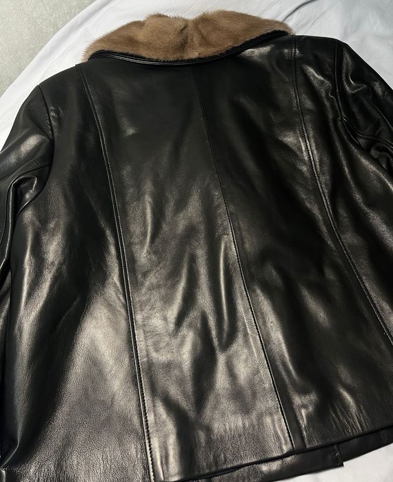 Куртка кожанная осень, весна