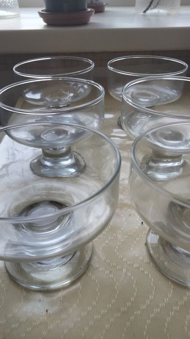 Наборы креманок из стекла