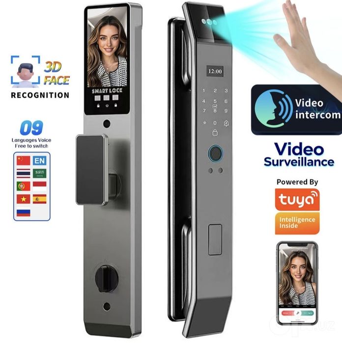 Smart lock Aqlli qulf 2yil kafolat beramiz