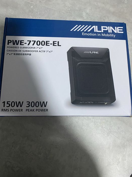 Подсидушный сабвуфер