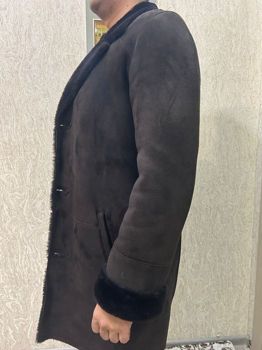 Продам б/у мужскую дублёнку